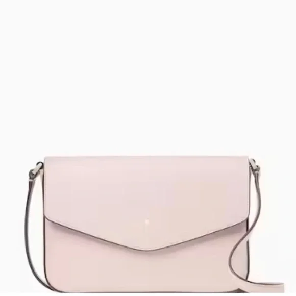 Kate Spade Sadie Envelope Crossbody Chalk Pink - Picture 11 of 13